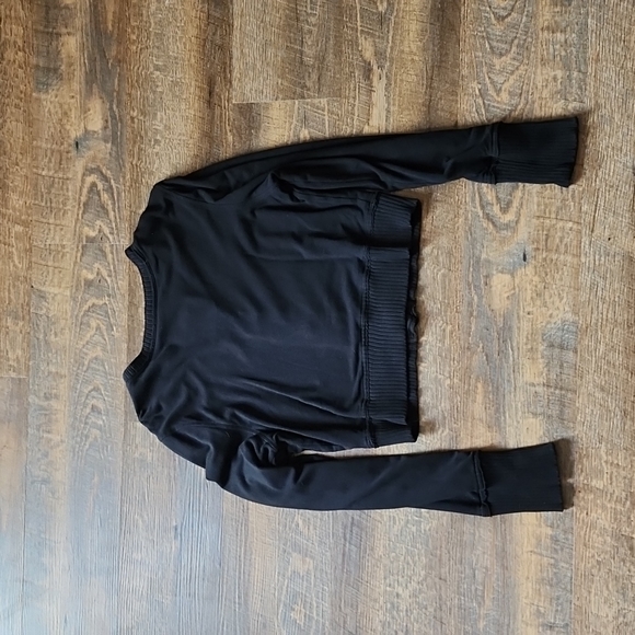 Croptop button sweater black by Old Navy. Size Large - Picture 7 of 7